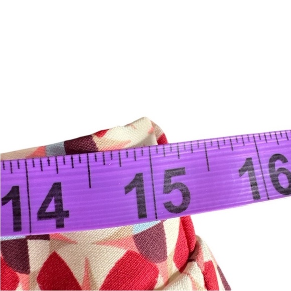 ANTHROPOLOGIE MAEVE Geometric Print
Pleated Midi Skirt, Size M. - Picture 14 of 15